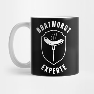 Bratwurst Experte Grill Wurst Männer BBQ Mug